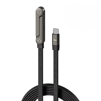 Fast Charging Cable with Adjustable Phone Stand