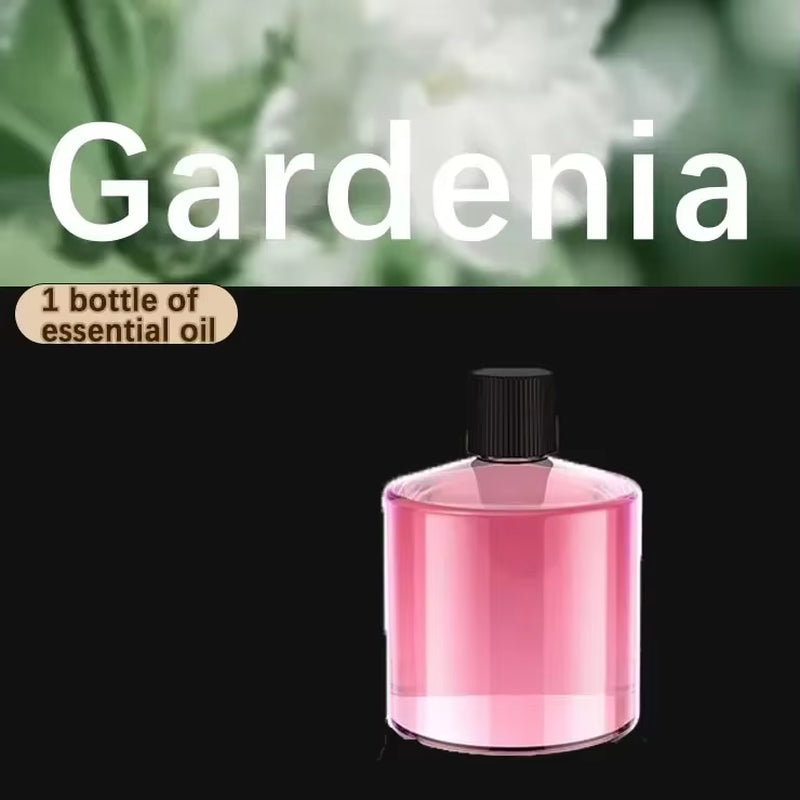 Smart Car Air Freshener Rechargeable Aroma Diffuser 5 Levels of Adjustable Intelligent Diffuser Pickup Light Starry Sky Summit