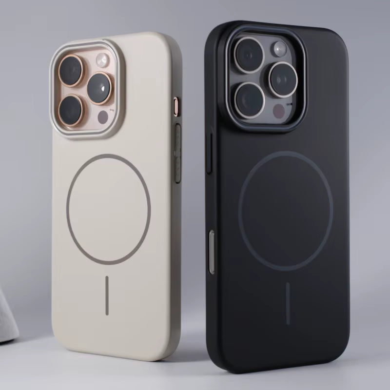 Luxury Original Hard PC Magsafe Case for Iphone 17 Air 16 15 14 plus 13 12 Mini 11 Pro Max Shockproof Matte Thin Magnetic Cover