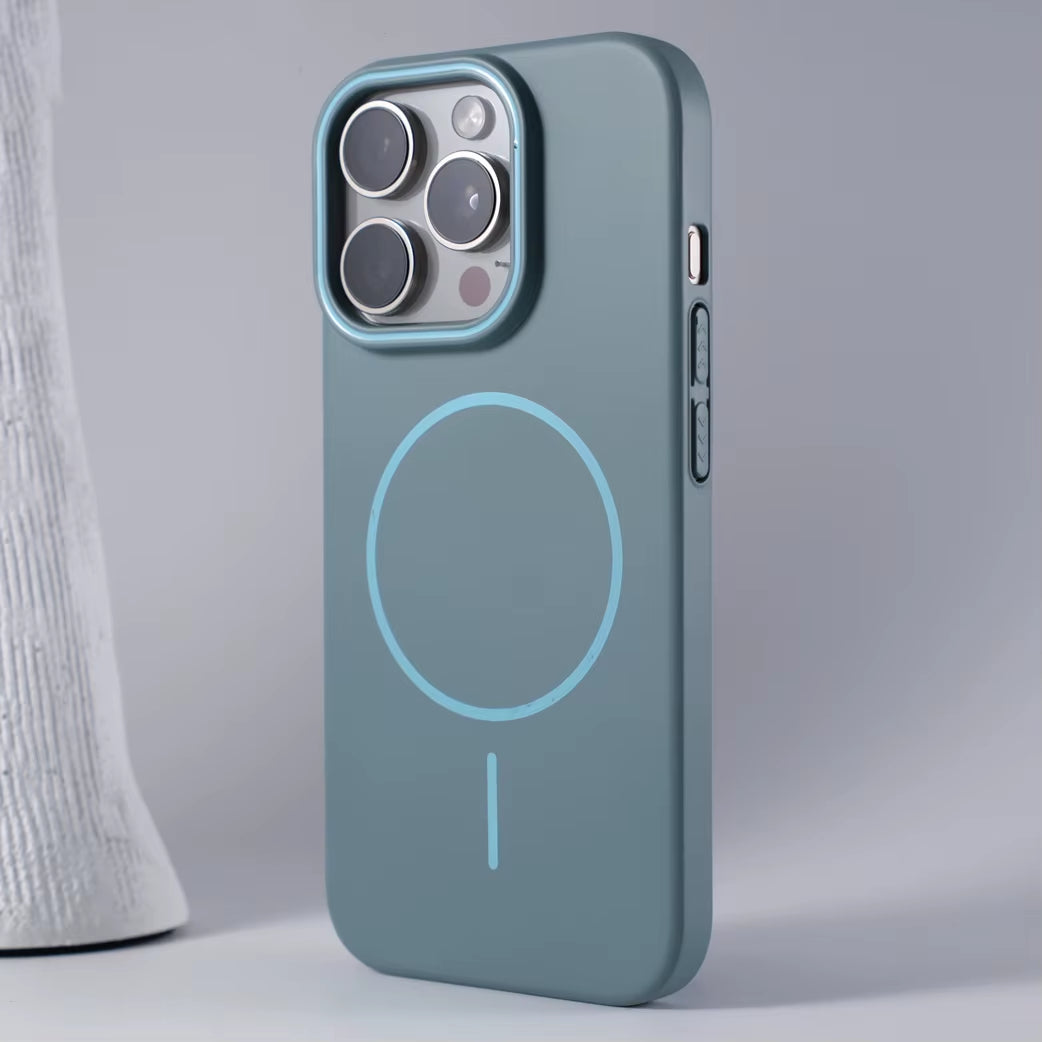 Luxury Original Hard PC Magsafe Case for Iphone 17 Air 16 15 14 plus 13 12 Mini 11 Pro Max Shockproof Matte Thin Magnetic Cover