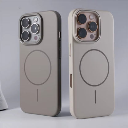 Luxury Original Hard PC Magsafe Case for Iphone 17 Air 16 15 14 plus 13 12 Mini 11 Pro Max Shockproof Matte Thin Magnetic Cover