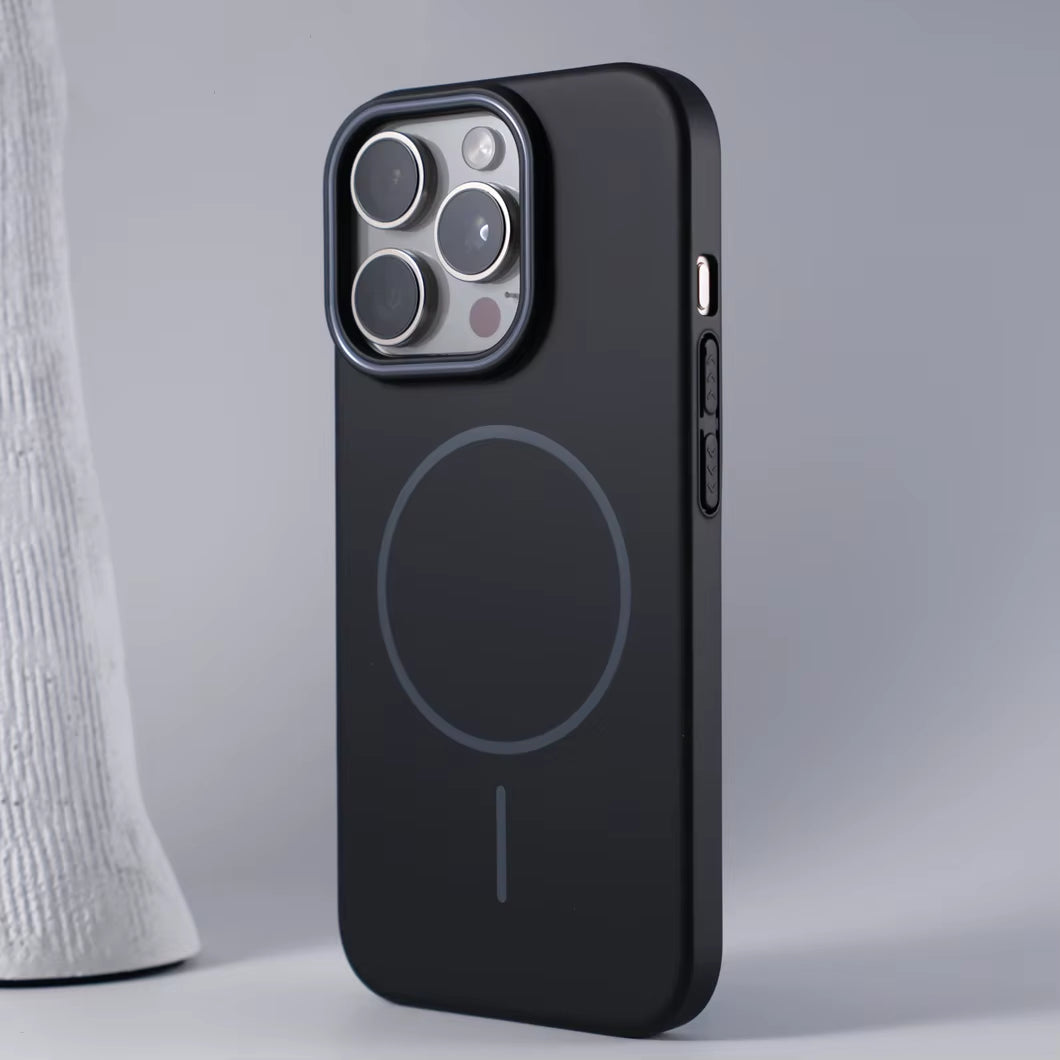 Luxury Original Hard PC Magsafe Case for Iphone 17 Air 16 15 14 plus 13 12 Mini 11 Pro Max Shockproof Matte Thin Magnetic Cover