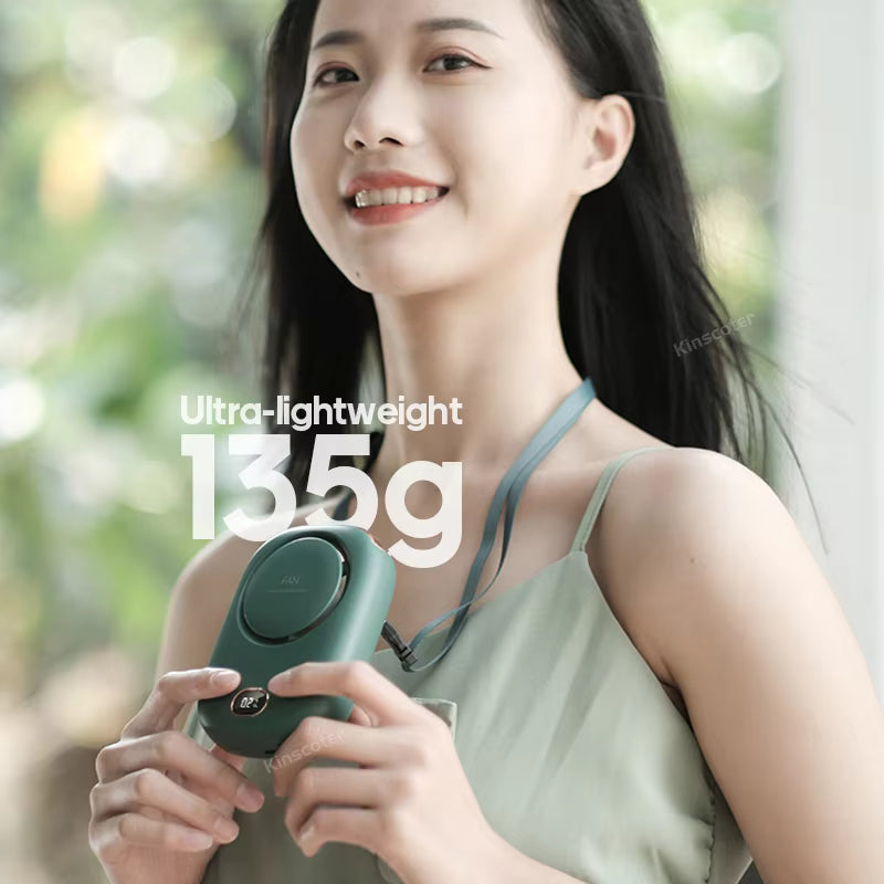 Portable Neck-Hanging Mini Fan
