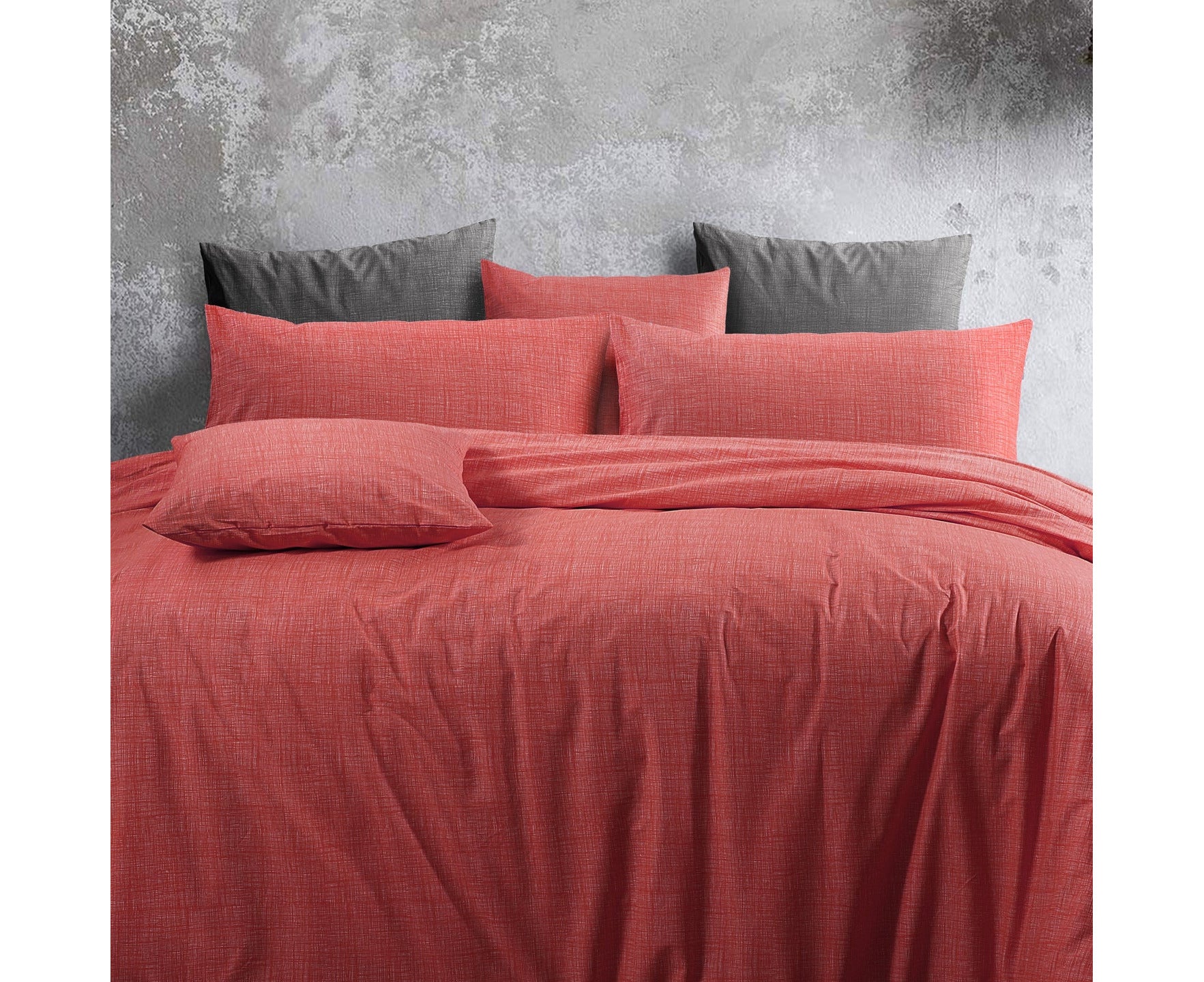 Living Coral Quilt Cover Set