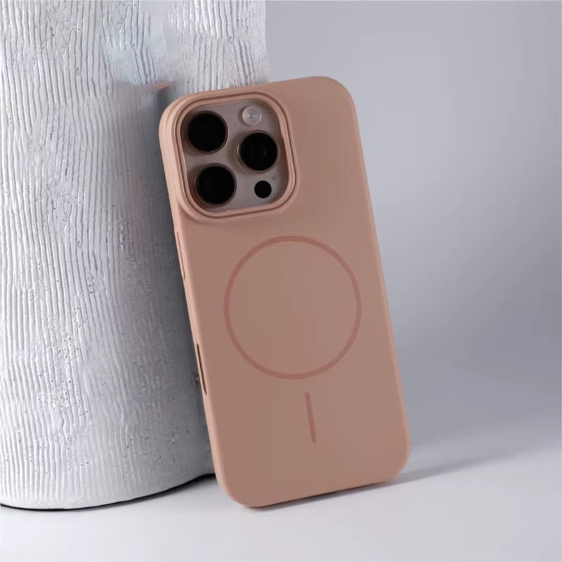 Luxury Original Hard PC Magsafe Case for Iphone 17 Air 16 15 14 plus 13 12 Mini 11 Pro Max Shockproof Matte Thin Magnetic Cover