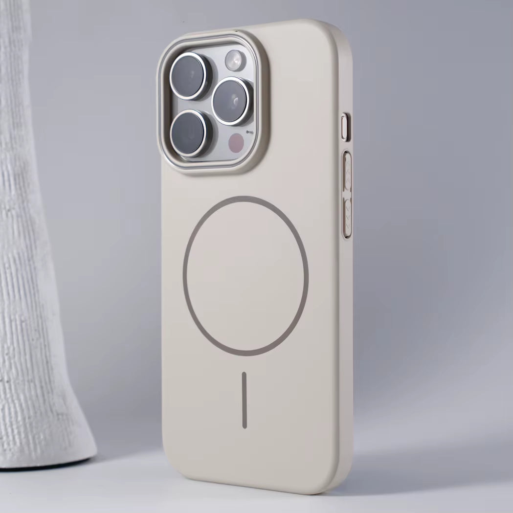 Luxury Original Hard PC Magsafe Case for Iphone 17 Air 16 15 14 plus 13 12 Mini 11 Pro Max Shockproof Matte Thin Magnetic Cover